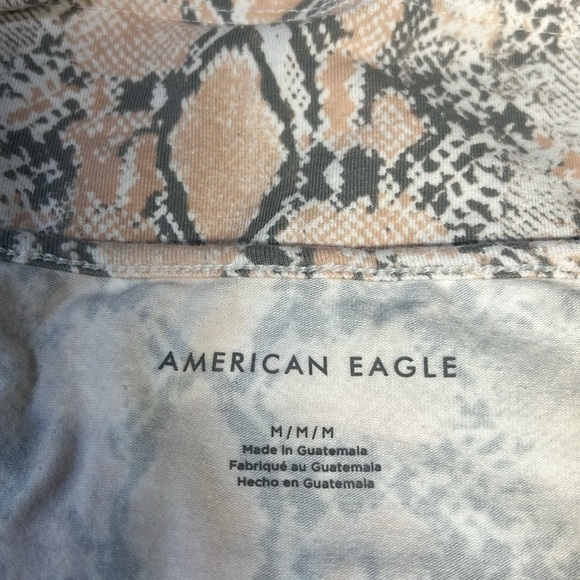 American Eagle Shirt Women's  Medium Halter Top Back - Picture 3 of 3